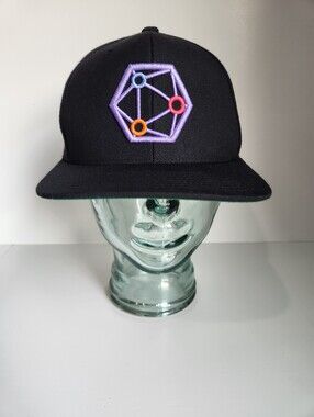 Snapback Hat XYO NETWORK Cryptocurrency Wool Blend Green Underbill Yupoong